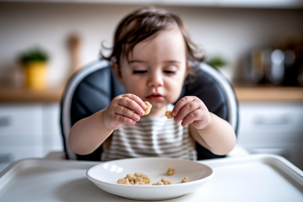 A quel âge bébé mange seul comme un grand ?